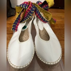Free People Leather Espadrilles